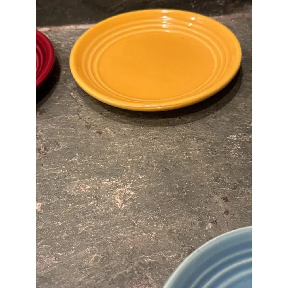 Vintage Bauer Pottery Ringware 6 inch Bread Butter Plates Choose Color Quantity